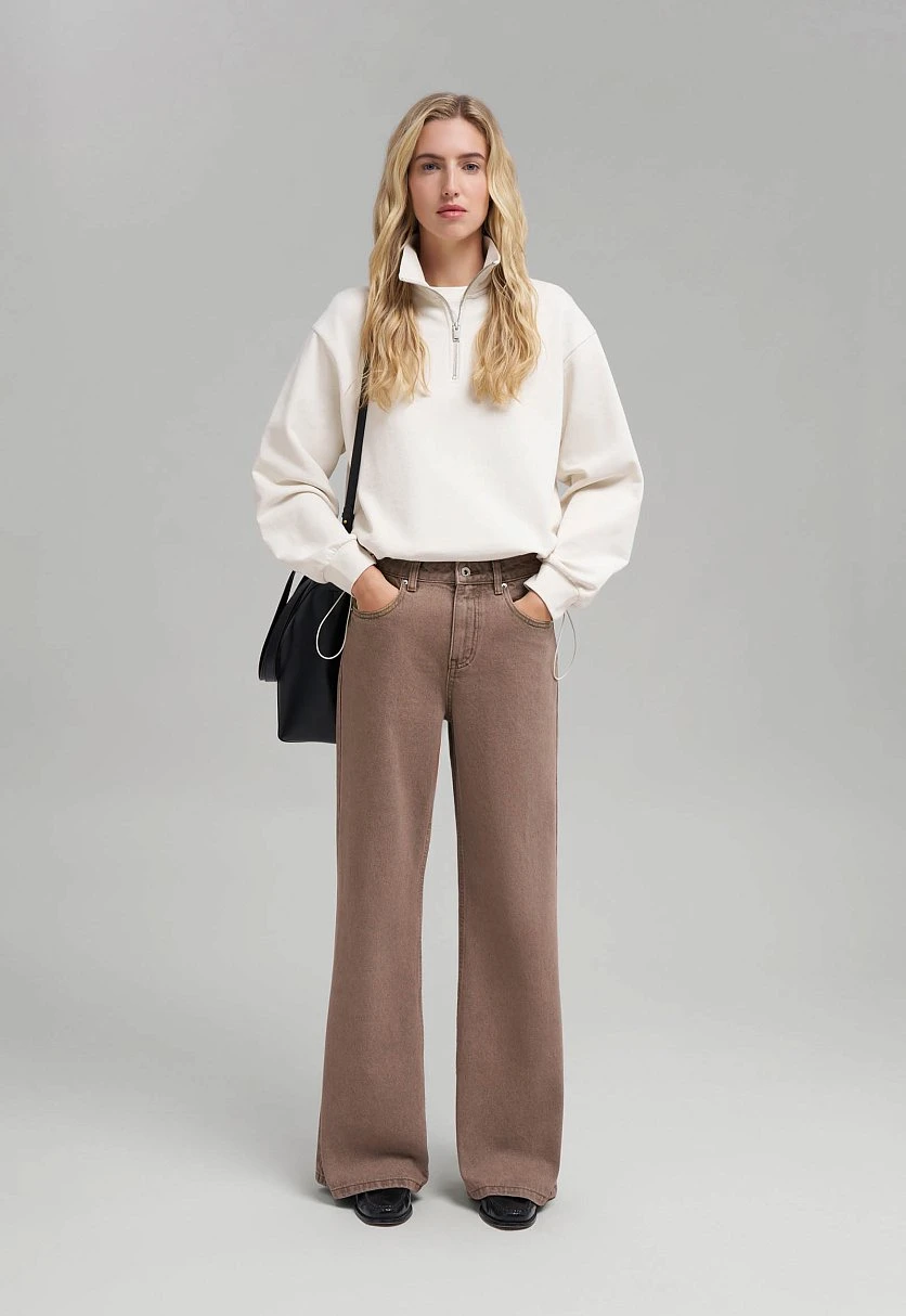 Джинсы расклешенного кроя, Модель FBG15004, Фото №1