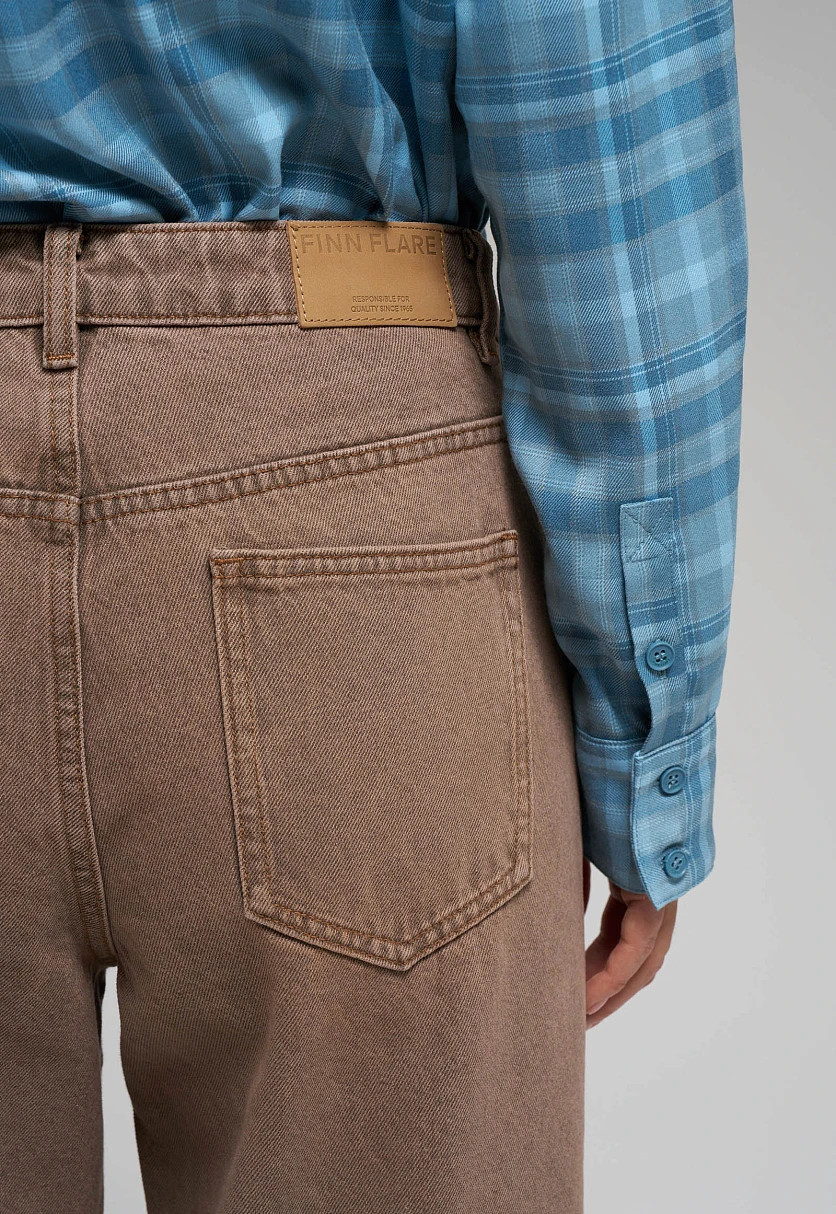 Джинсы Flared fit, Модель FBG15004, Фото №6