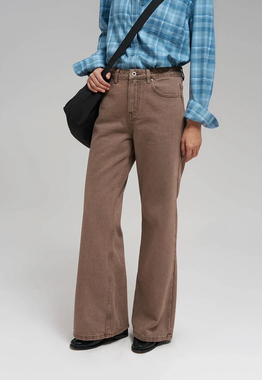 Джинсы Flared fit, Модель FBG15004, Фото №5