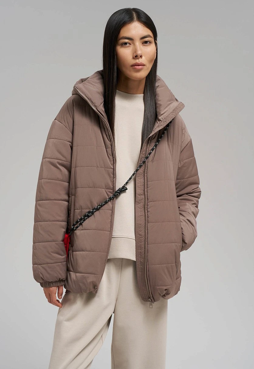 Стеганая куртка с искусственным утеплителем, Модель FBG11012, Фото №6