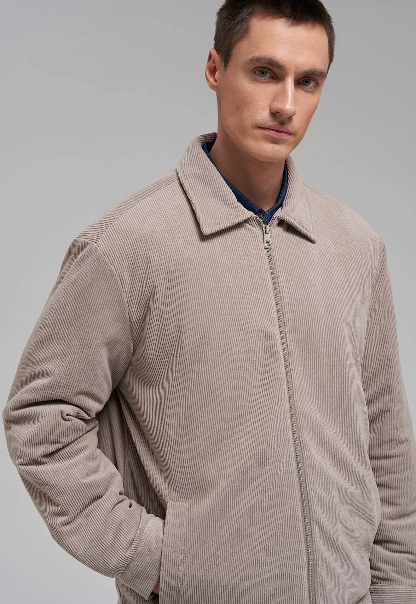 Утепленная куртка из вельвета, Модель FBG21070, Фото №5