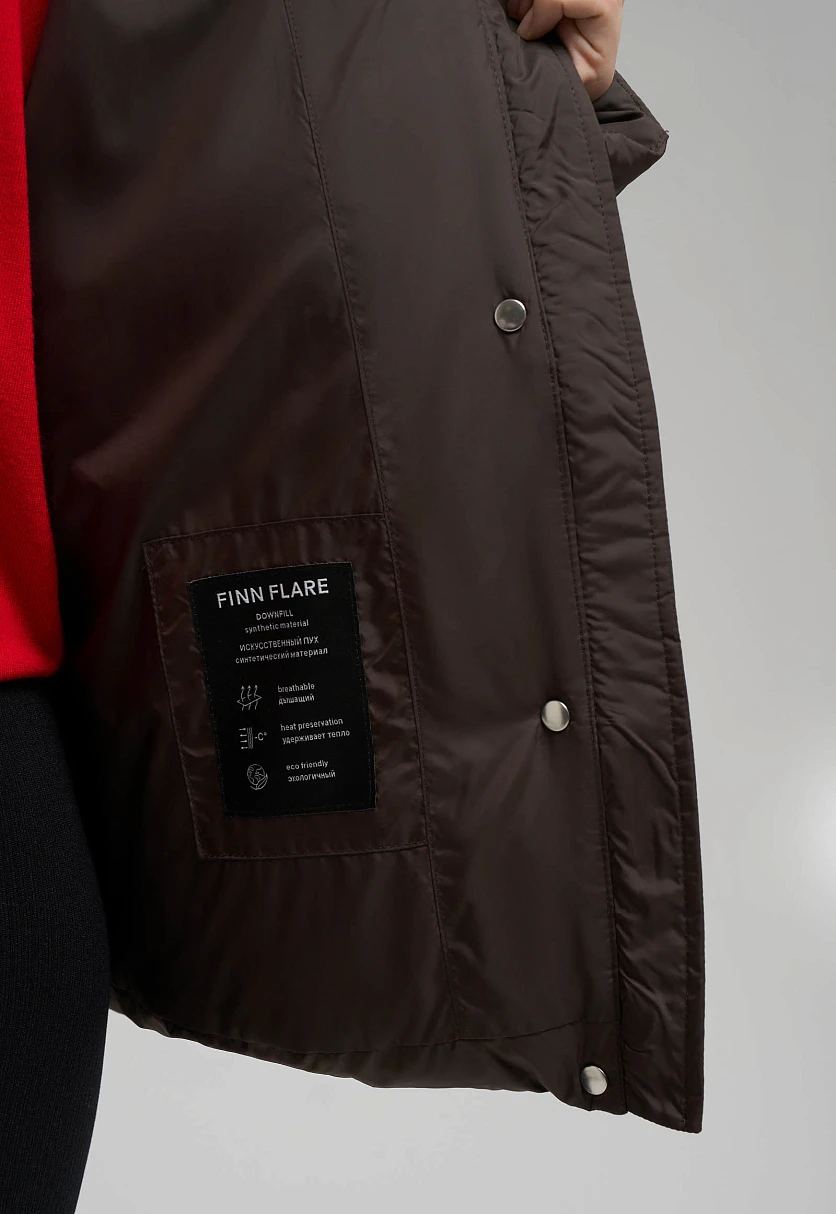 Куртка с искусственным утеплителем и водоотталкивающей пропиткой, Модель FBG11013, Фото №7