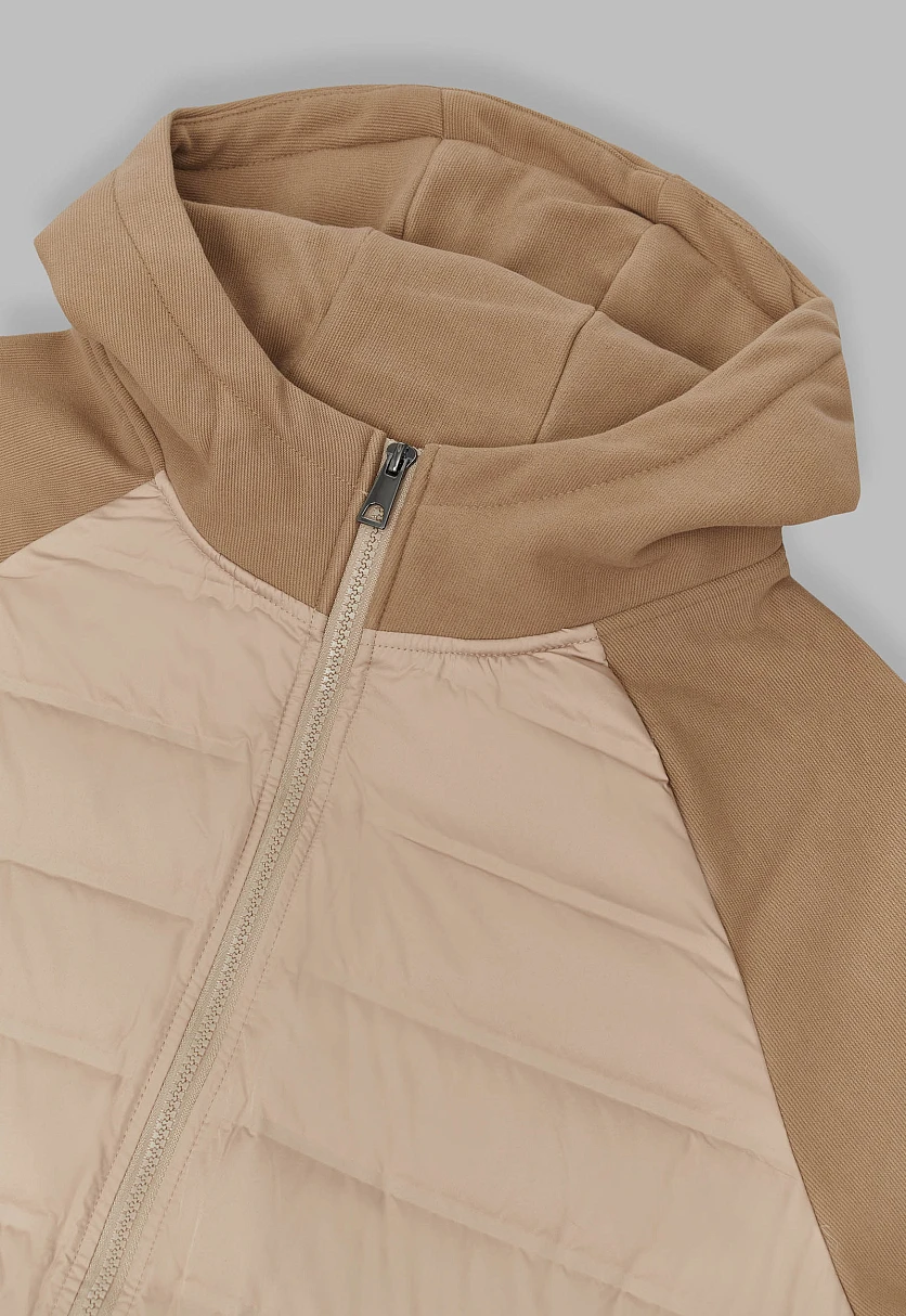 Стеганая куртка с наполнителем из натурального пуха, Модель FBG22001, Фото №6
