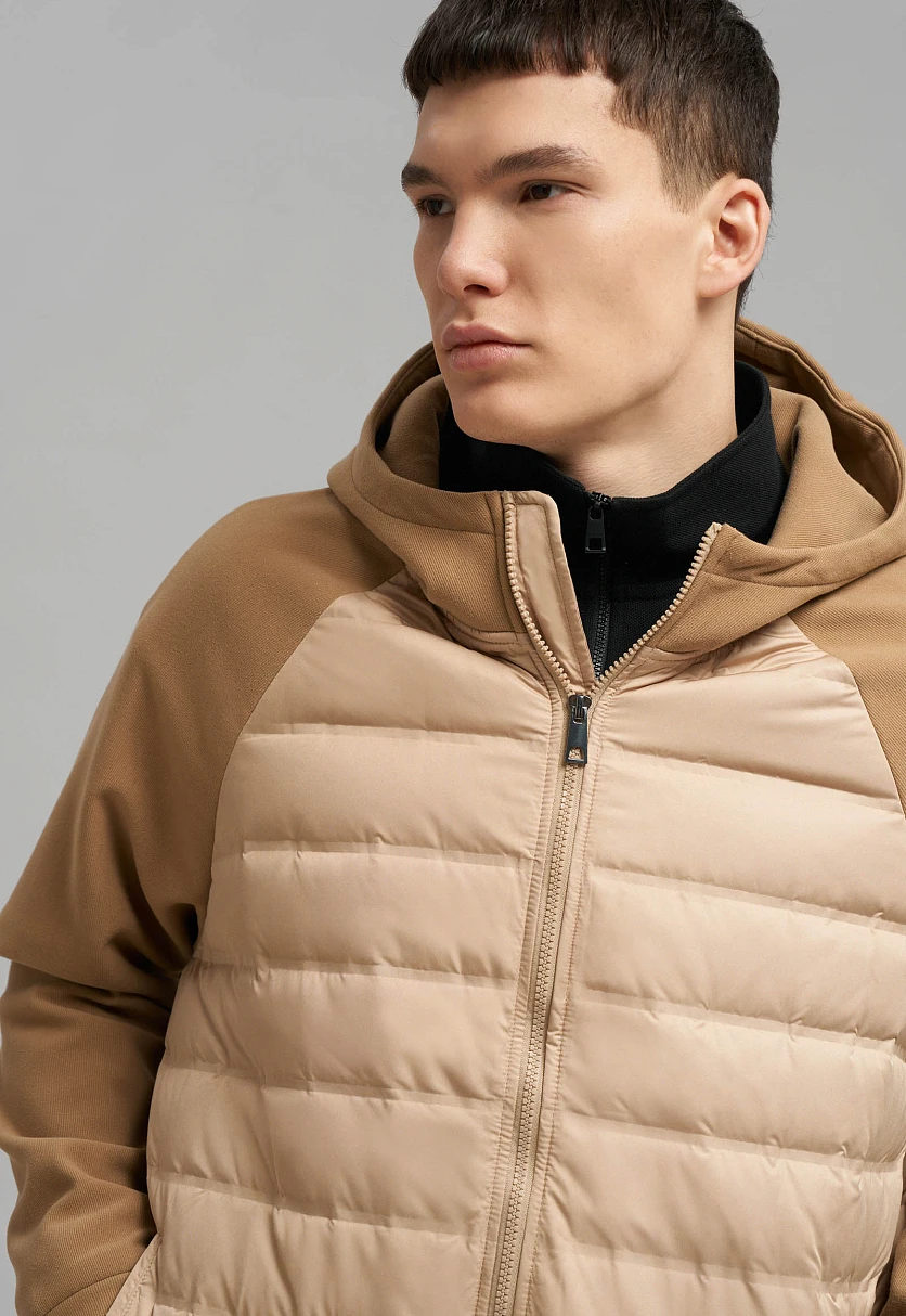 Стеганая куртка с наполнителем из натурального пуха, Модель FBG22001, Фото №8