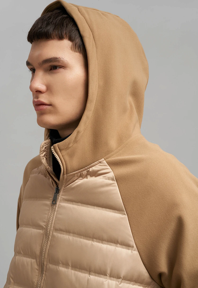 Стеганая куртка с наполнителем из натурального пуха, Модель FBG22001, Фото №9