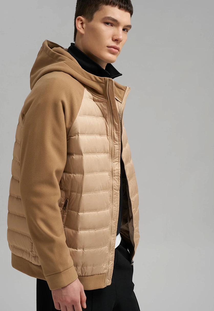 Стеганая куртка с наполнителем из натурального пуха, Модель FBG22001, Фото №10