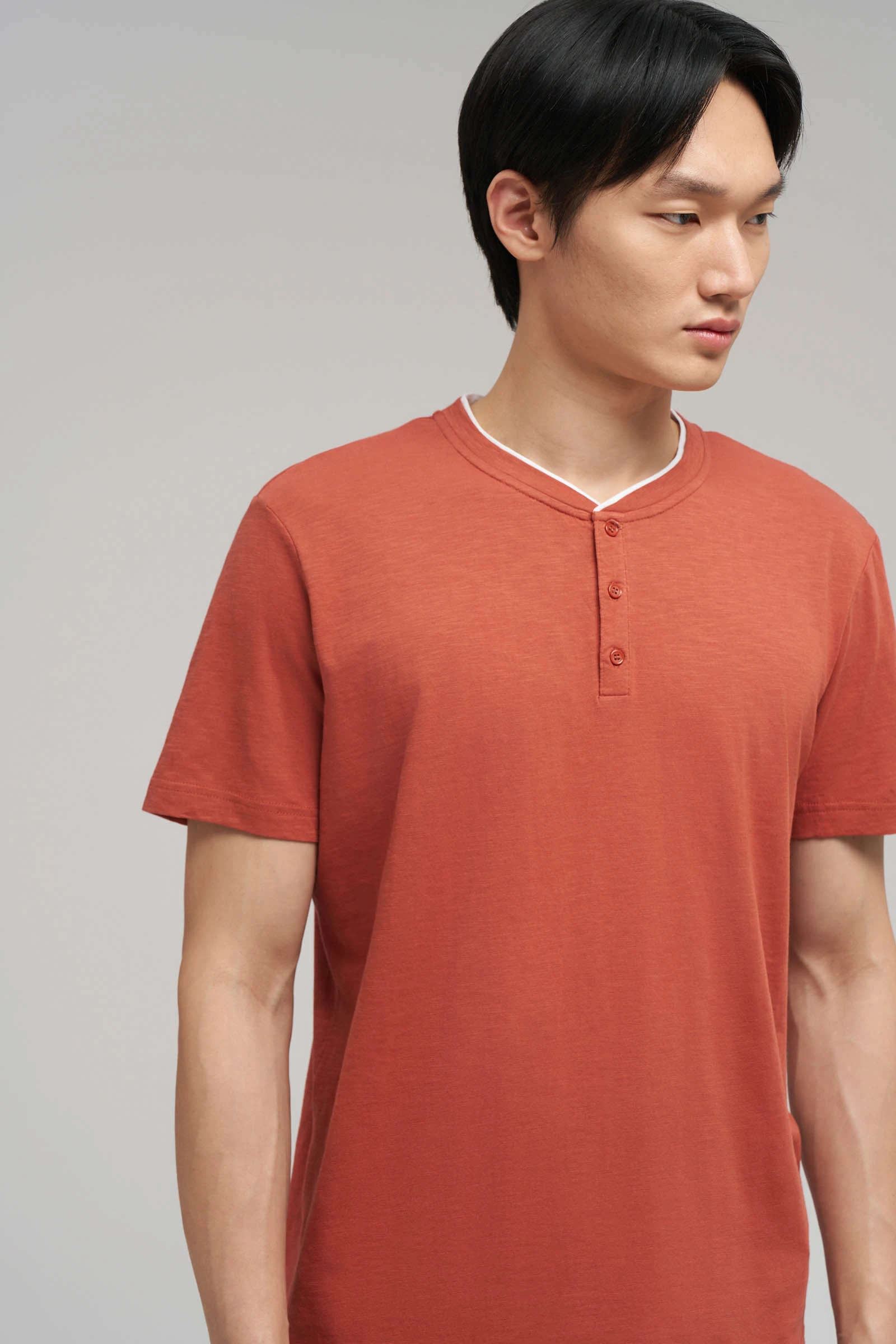 Поло прямого кроя из хлопкового джерси, Модель FBG21052, Фото №6