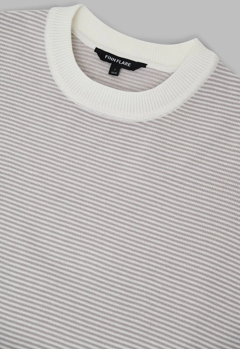 Джемпер полуприлегающего кроя с хлопком, Модель FBG11129, Фото №5