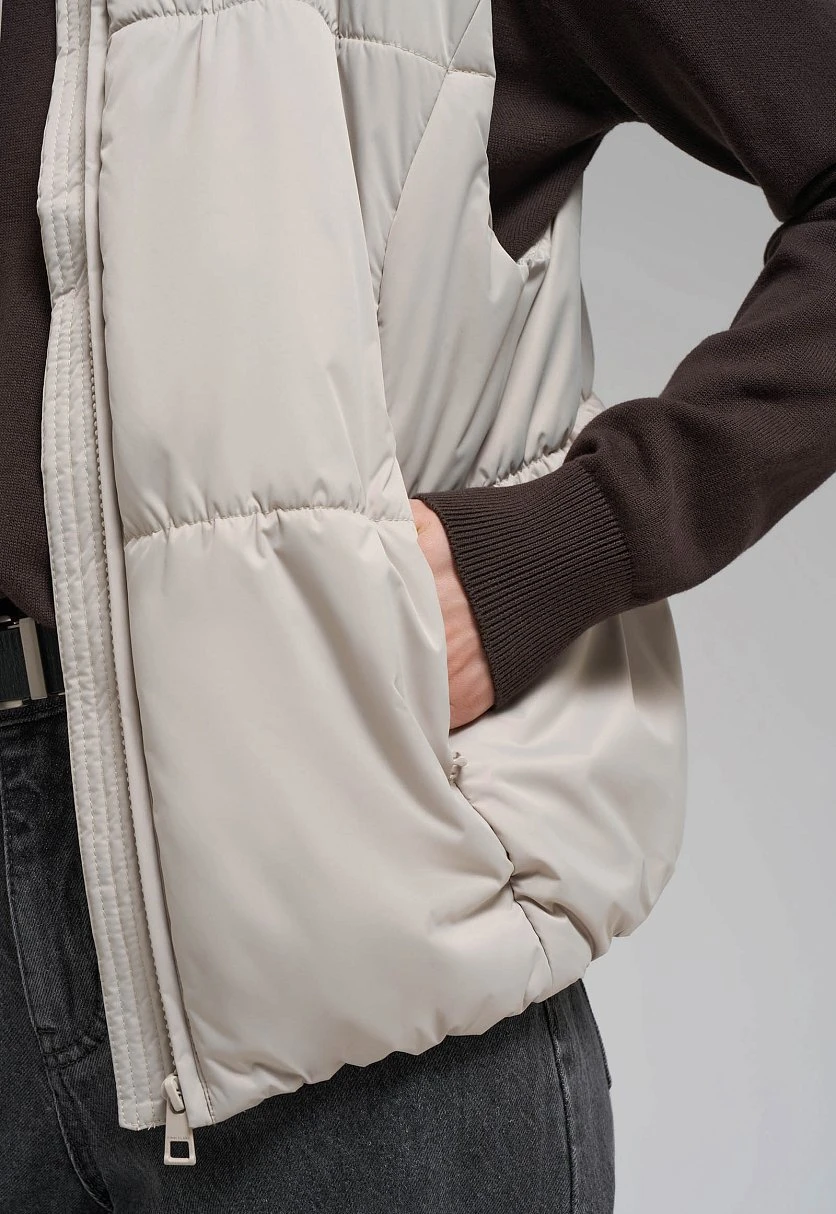 Утепленный жилет с искусственным наполнителем, Модель FBG11005, Фото №6