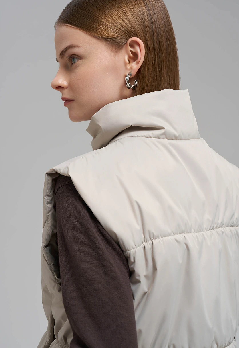 Утепленный жилет с искусственным наполнителем, Модель FBG11005, Фото №7