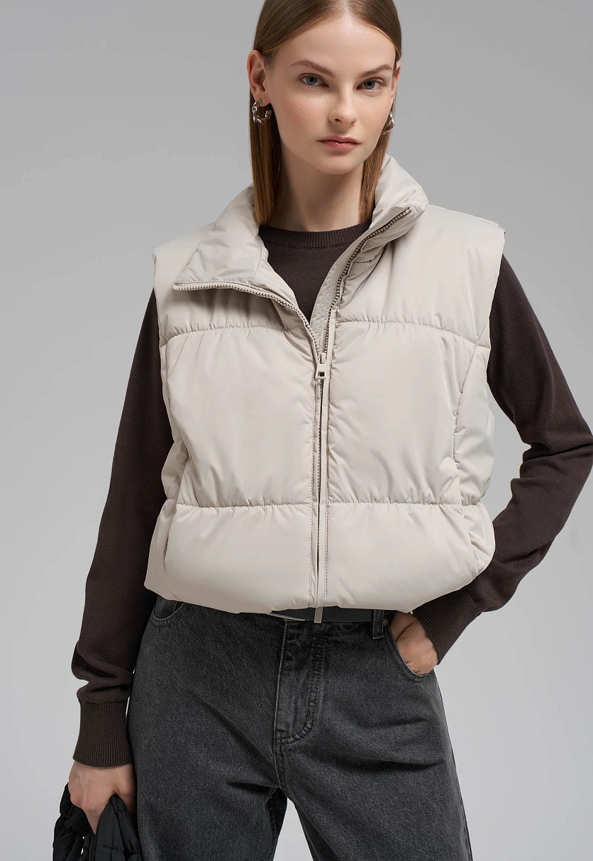 Утепленный жилет с искусственным наполнителем, Модель FBG11005, Фото №10