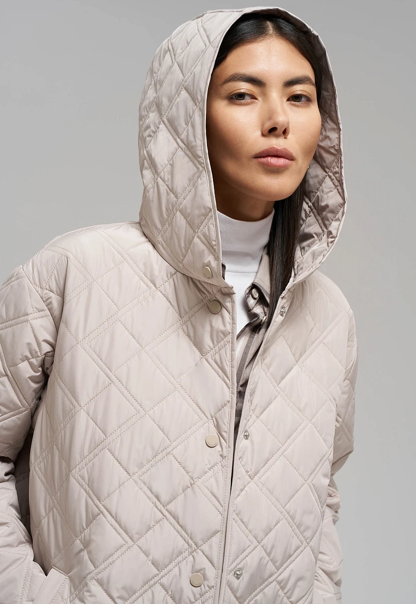 Стеганое пальто с искусственным утеплителем, Модель FBG11008, Фото №5