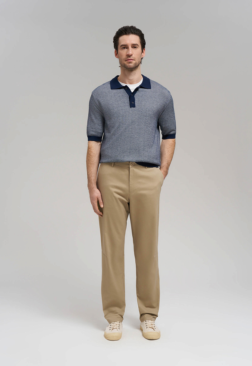 Брюки прямого кроя