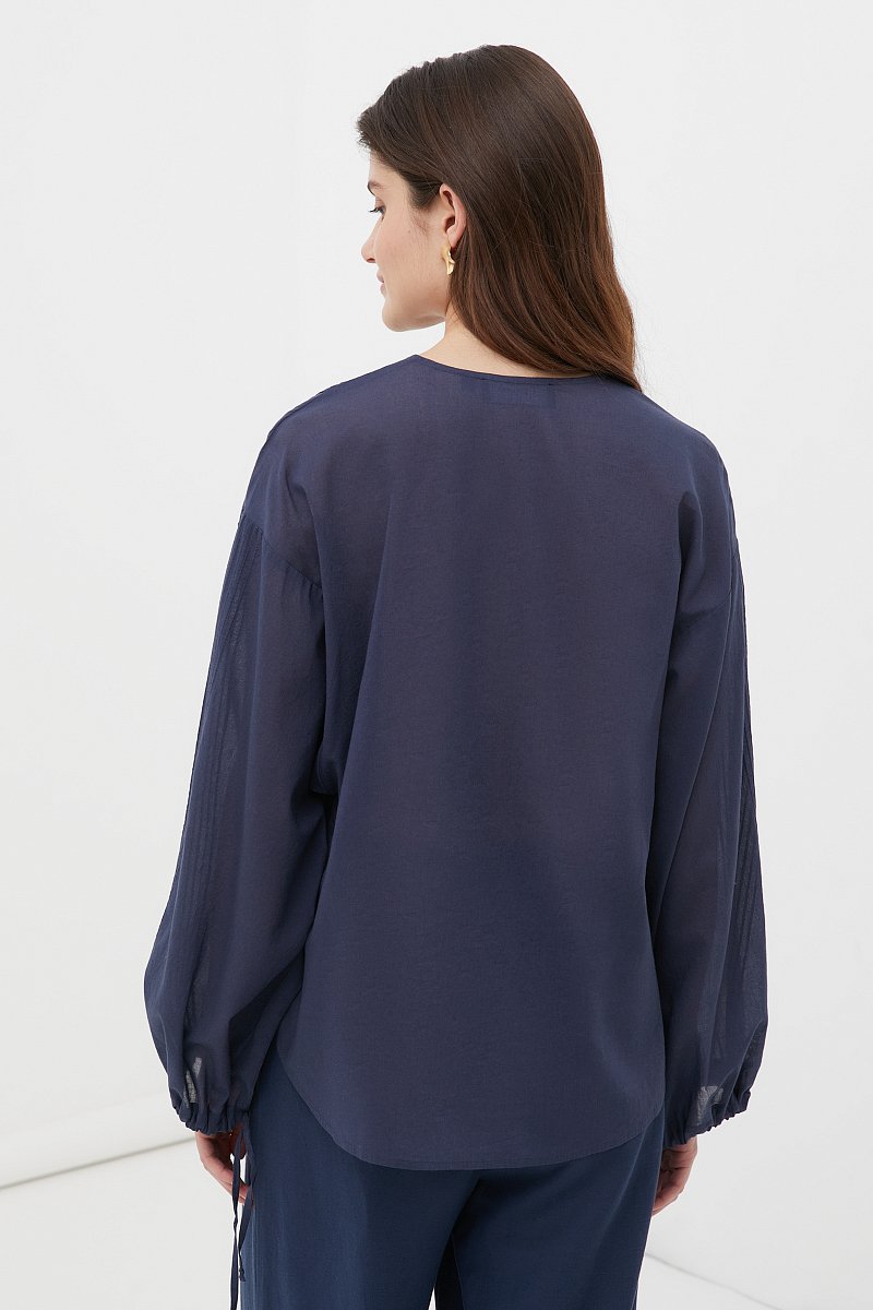 Рубашка женская из хлопка, Модель FSC11027, Фото №4