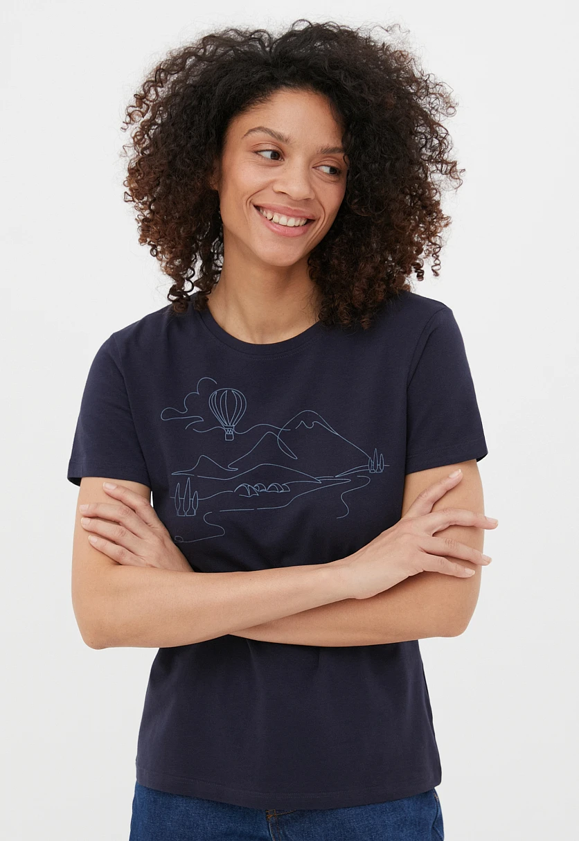 Футболка женская casual стиля, Модель FSC110178-4P, Фото №1