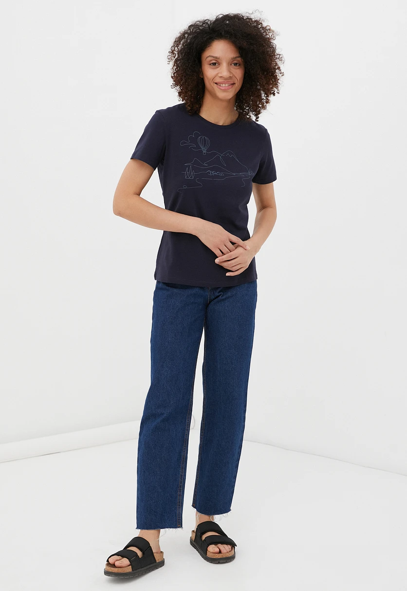 Футболка женская casual стиля, Модель FSC110178-4P, Фото №2