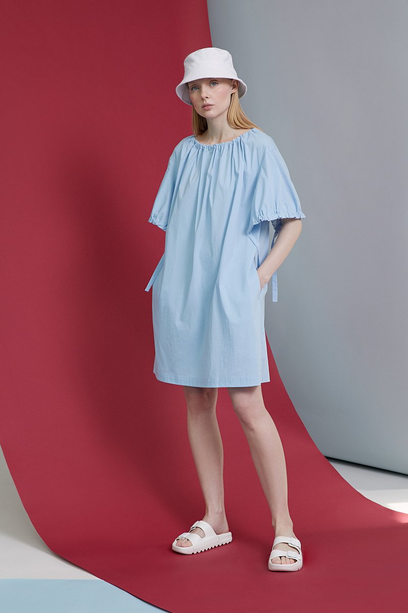 Платье свободного кроя, Модель FSC51012R, Фото №1