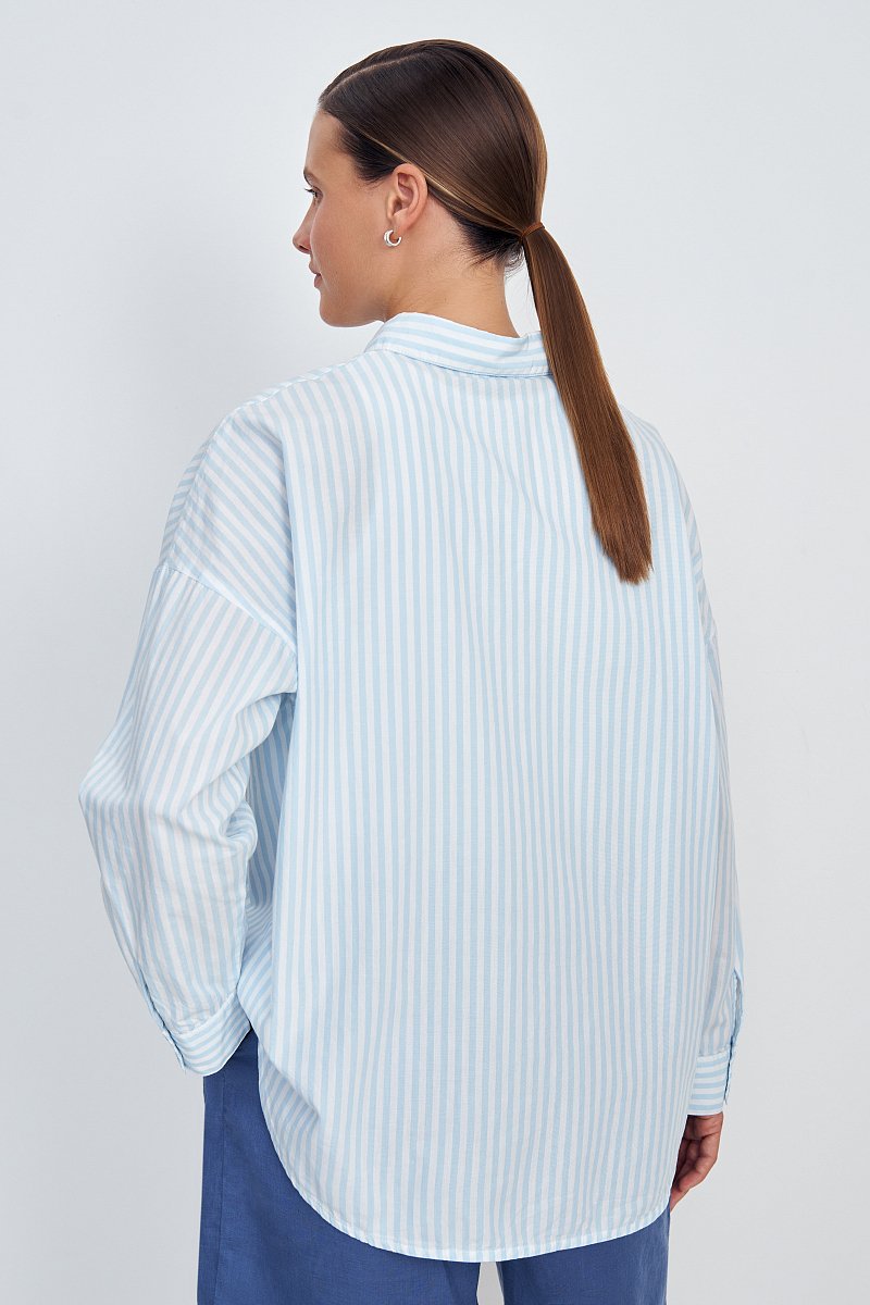 Рубашка женская из хлопка, Модель FSC110211, Фото №4