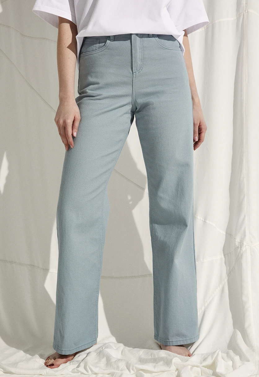 Джинсы loose fit женские, Модель FSC15003, Фото №2