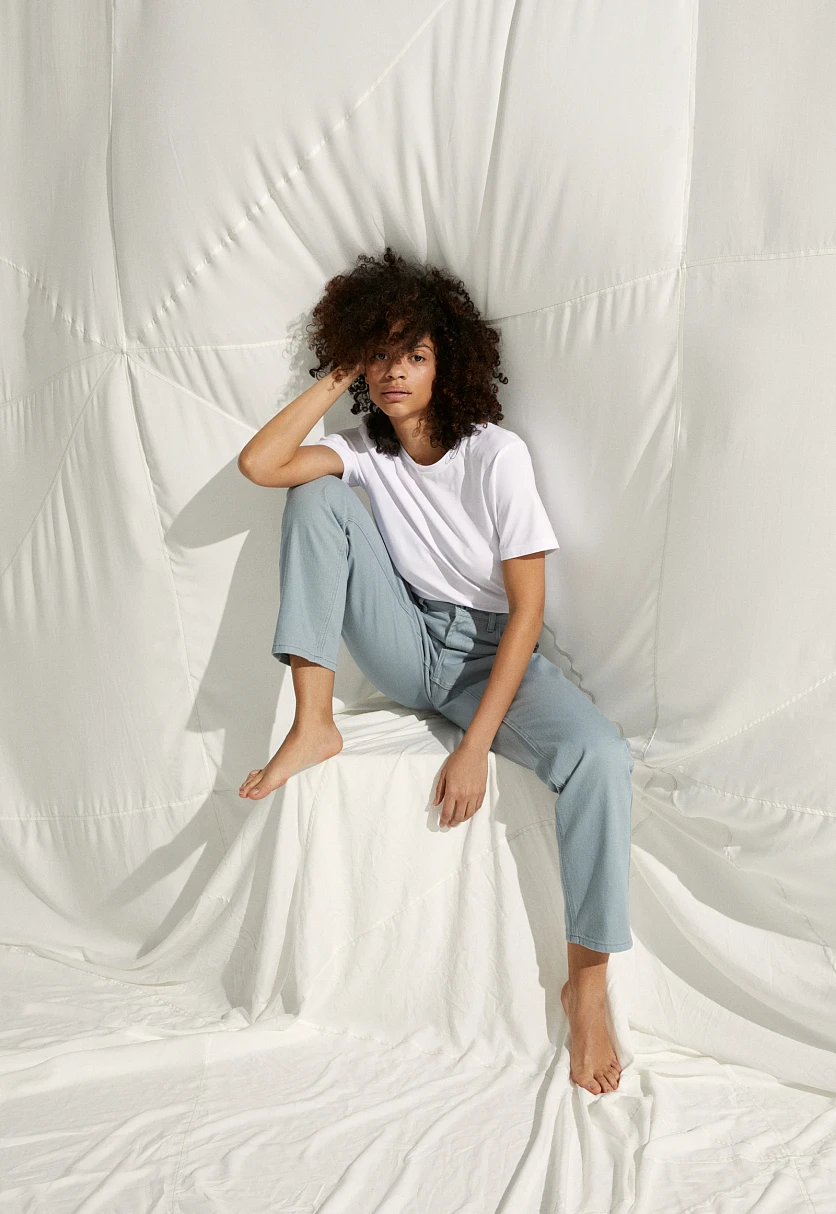Джинсы loose fit женские, Модель FSC15036, Фото №1