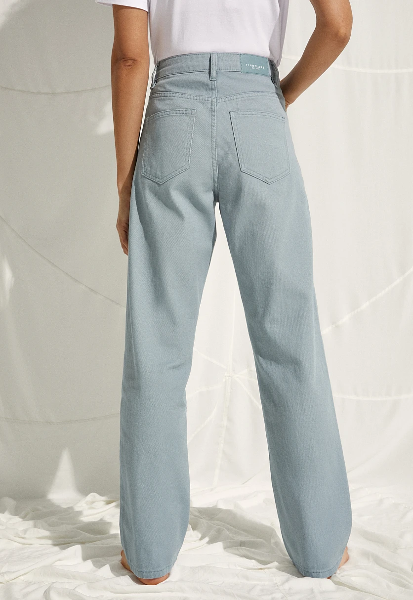 Джинсы loose fit женские, Модель FSC15036, Фото №4