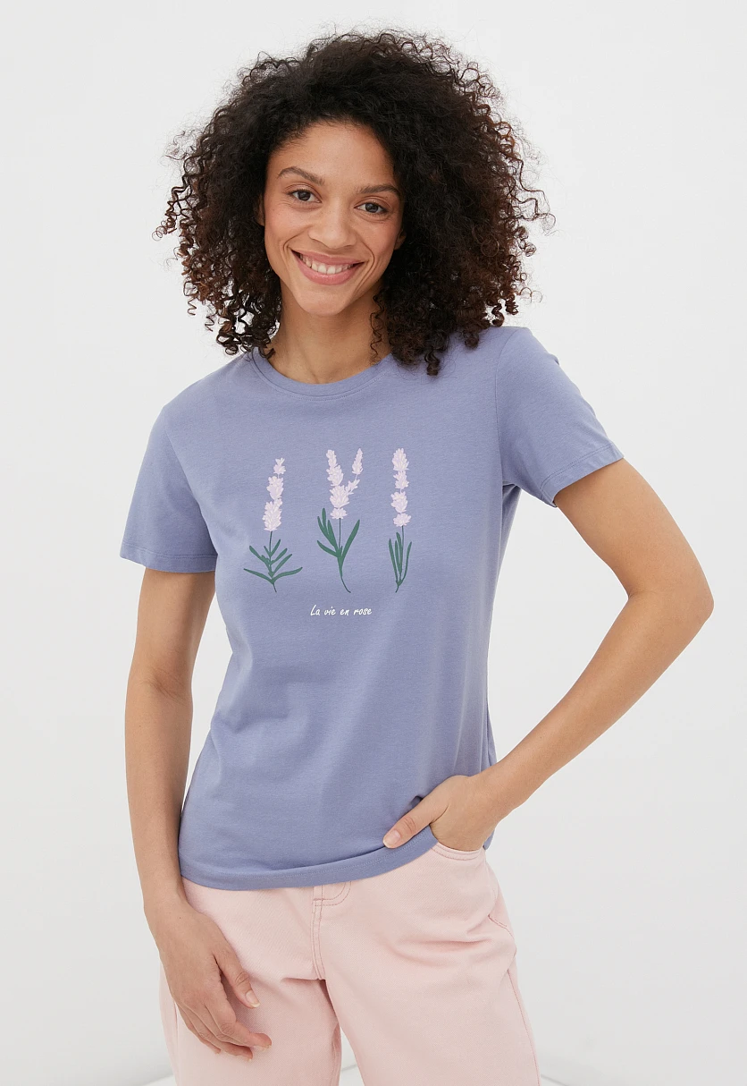 Футболка женская casual стиля, Модель FSC110178-4P, Фото №1