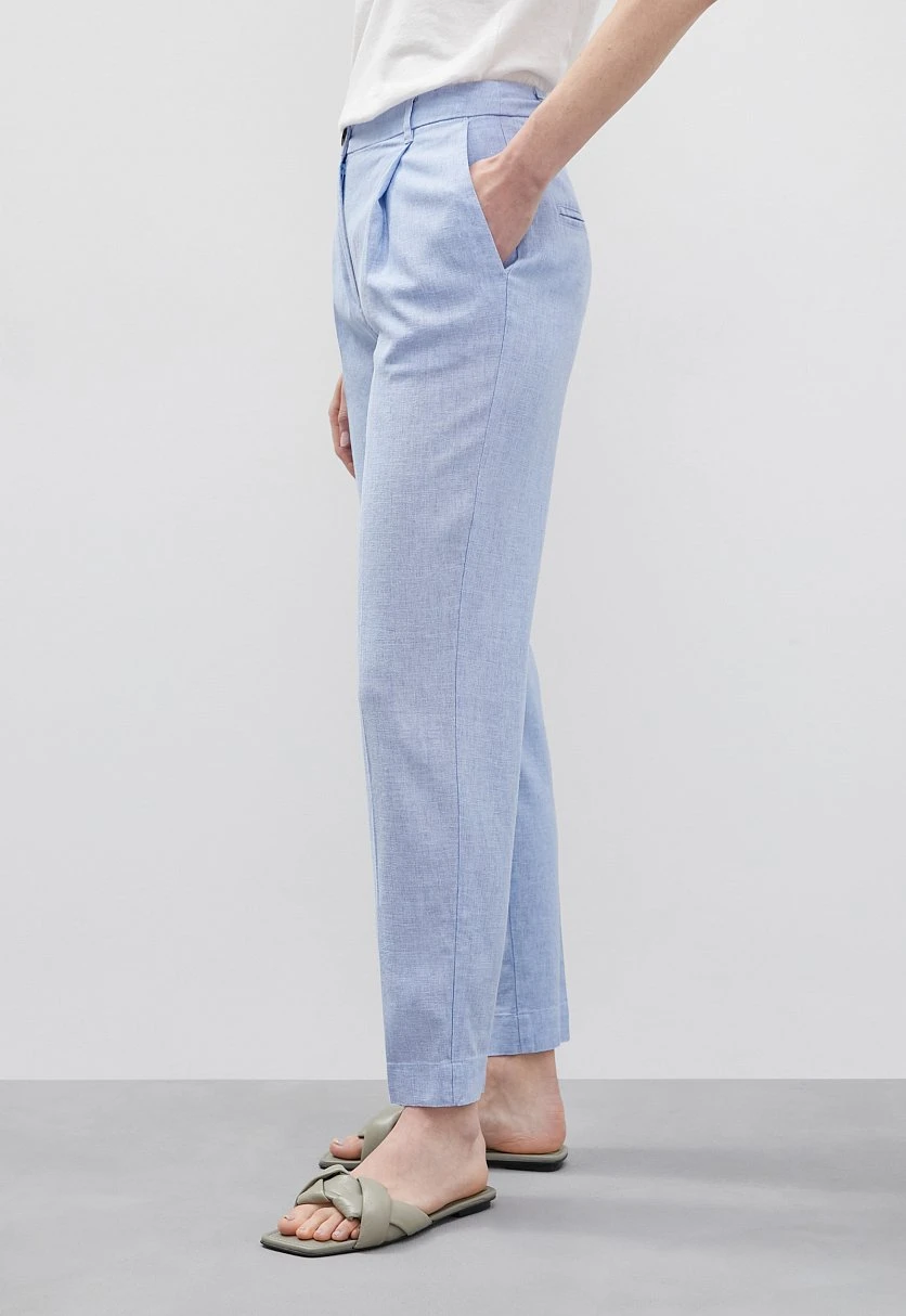 Льняные брюки женские casual стиля, Модель FSC110125, Фото №3