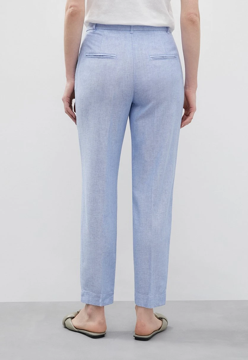 Льняные брюки женские casual стиля, Модель FSC110125, Фото №4