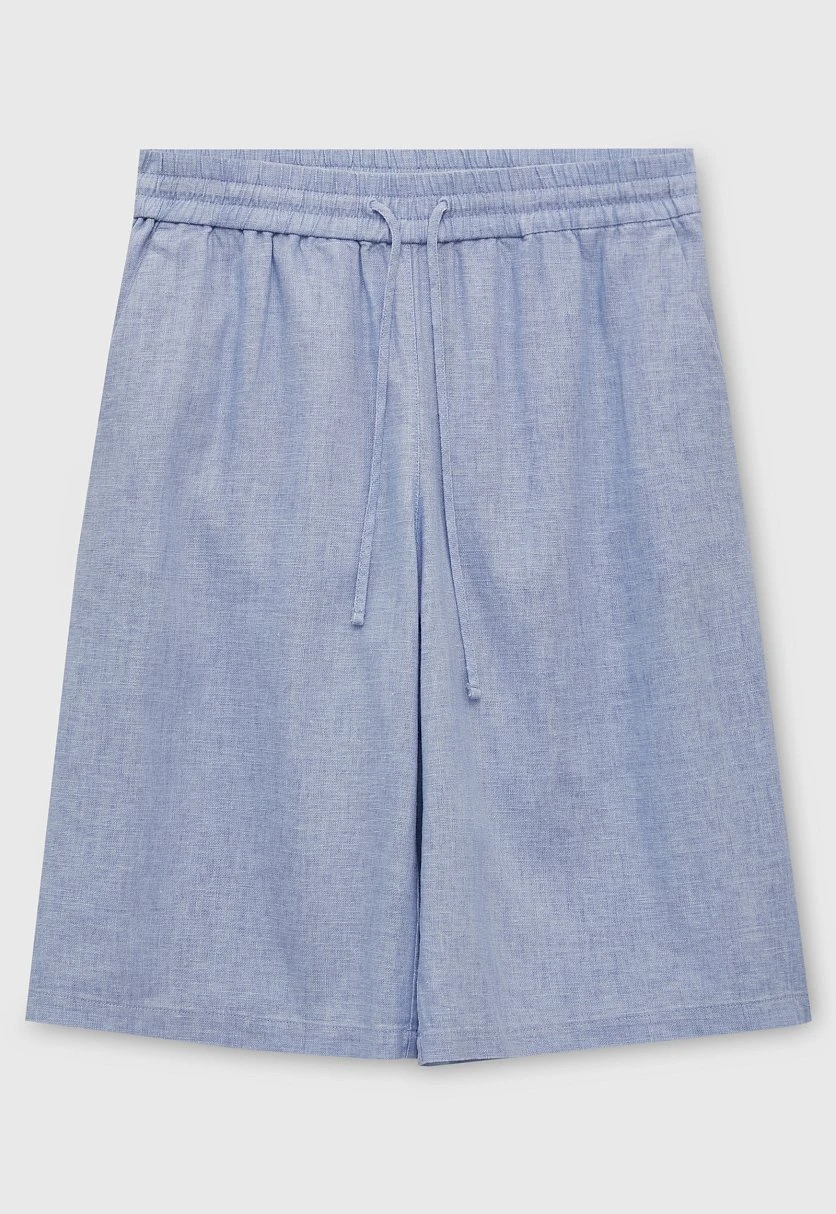 Льняные шорты женские стиля casual, Модель FSC110127, Фото №6