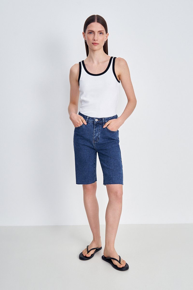 Шорты джинсовые женские, Модель FSC15021, Фото №2