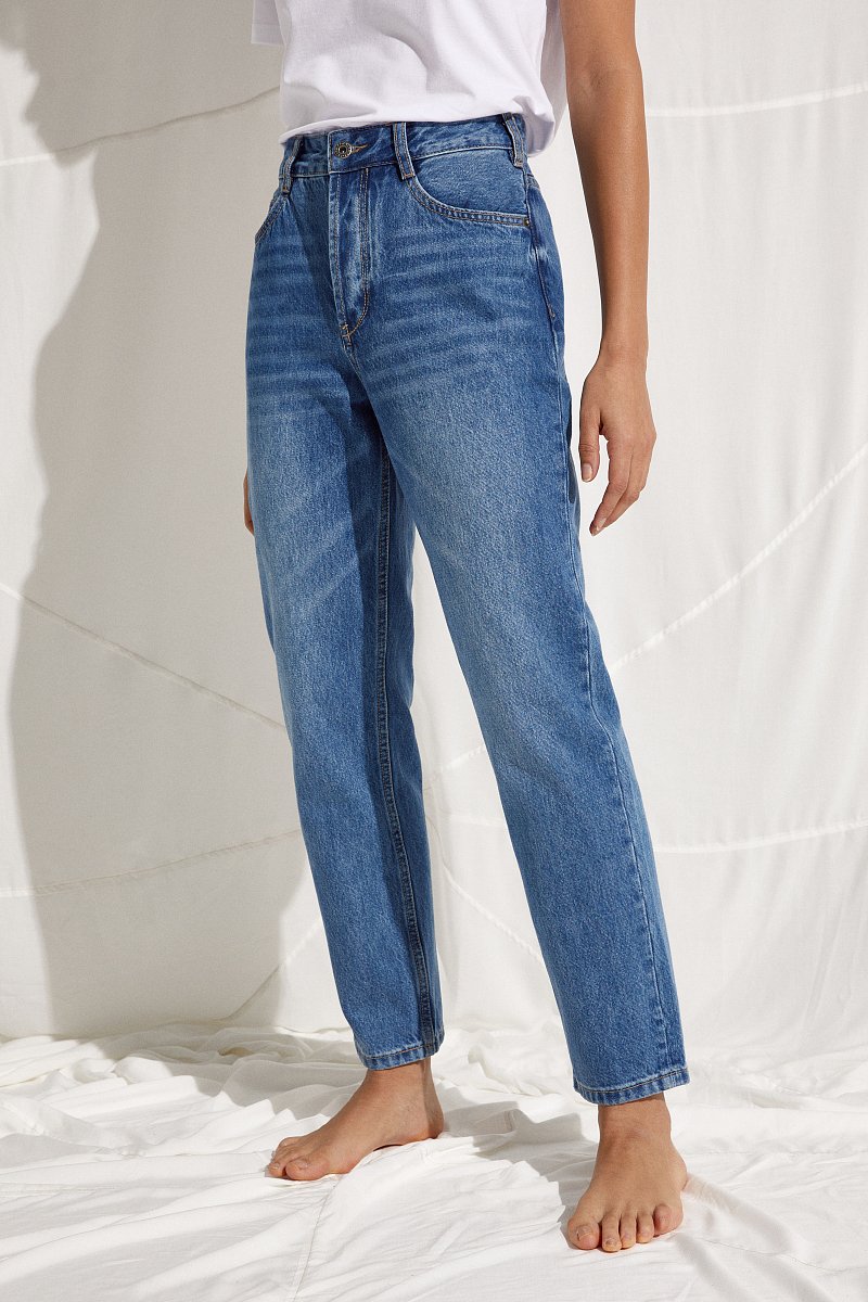 Джинсы женские tapered fit, Модель FSC15022, Фото №3