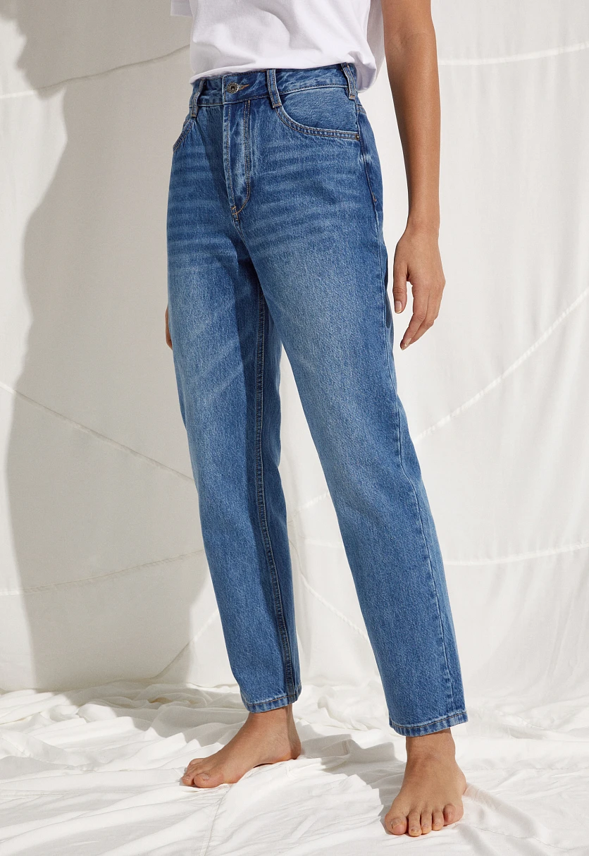 Джинсы straight fit женские, Модель FSC15022, Фото №3