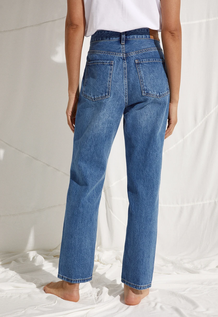 Джинсы straight fit женские, Модель FSC15022, Фото №4
