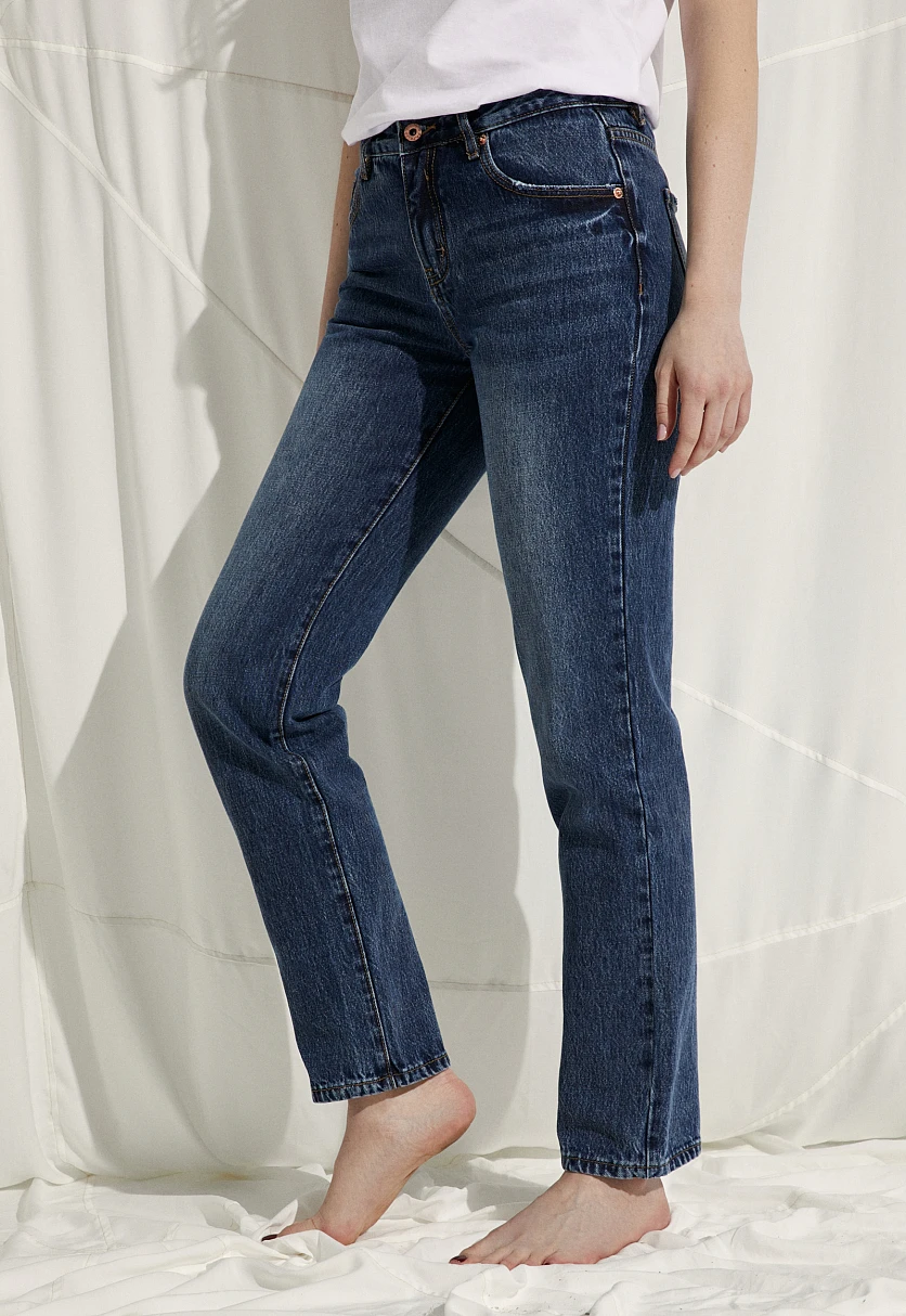 Джинсы slim fit женские, Модель FSC15034, Фото №3