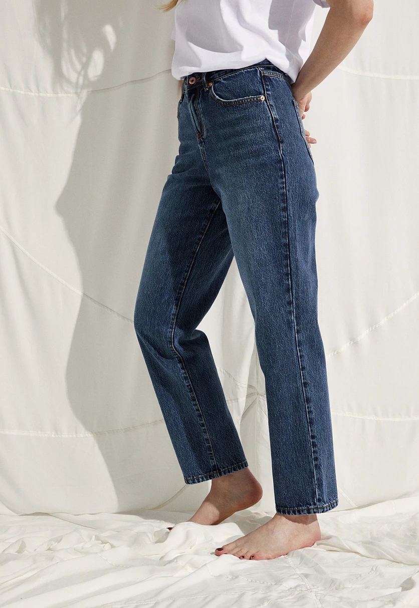 Джинсы straight fit женские, Модель FSC15035, Фото №3