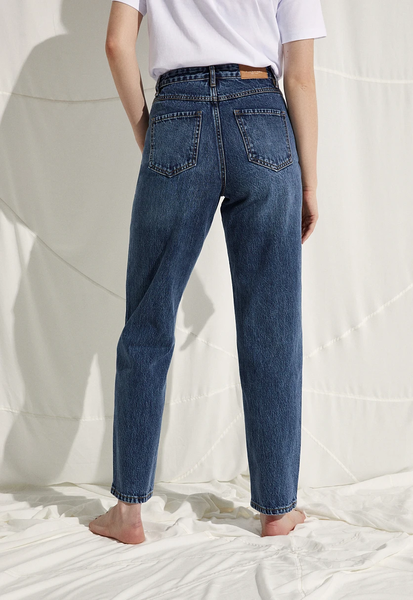 Джинсы straight fit женские, Модель FSC15035, Фото №4