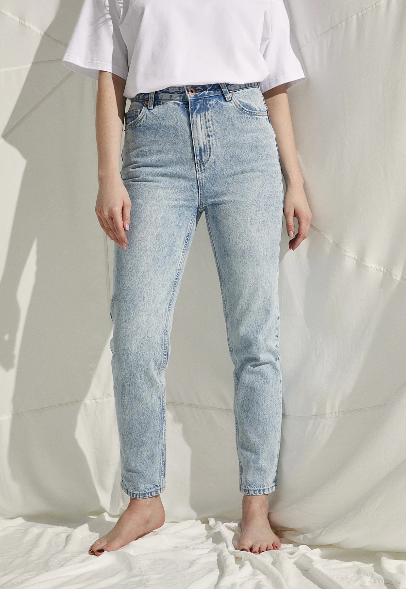 Джинсы tapered fit женские, Модель FSC15013, Фото №3