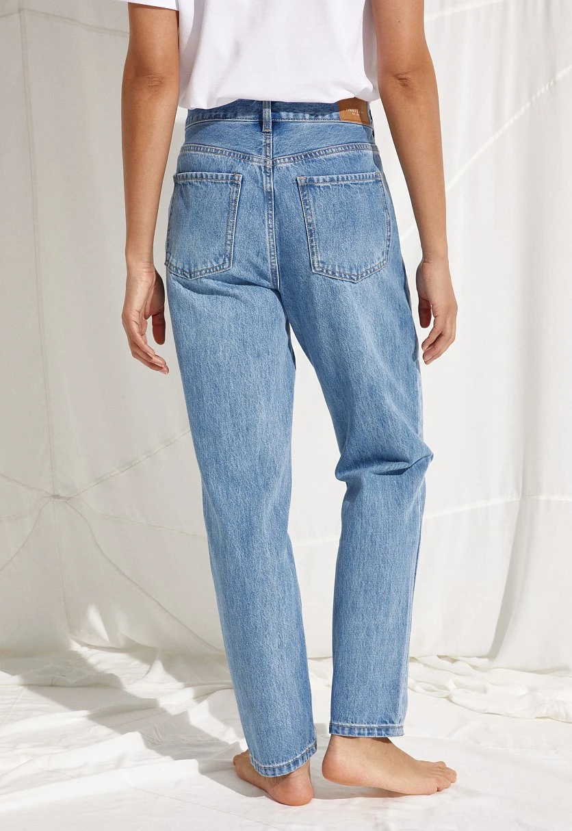Джинсы straight fit женские, Модель FSC15022, Фото №4
