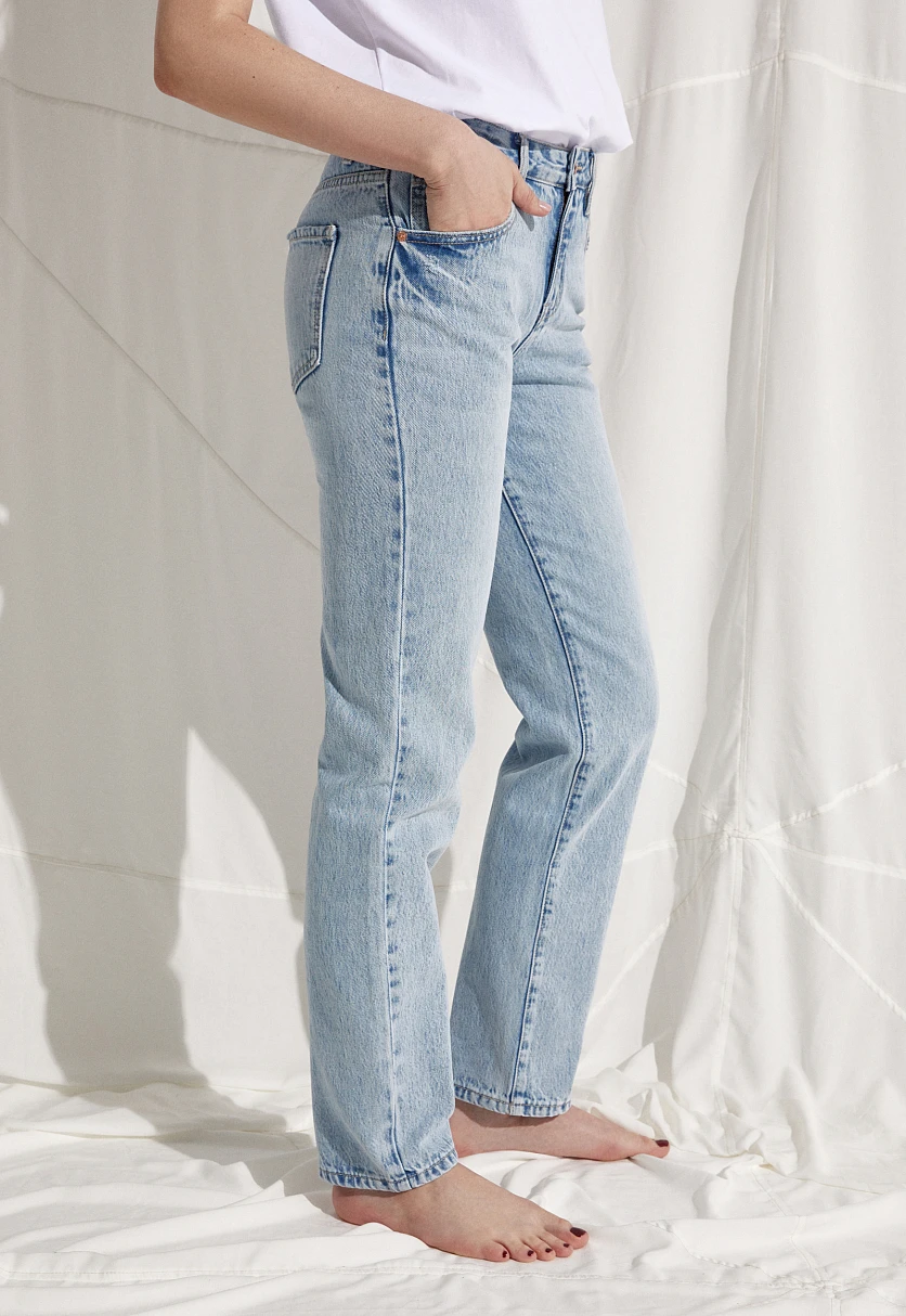 Джинсы slim fit женские, Модель FSC15034, Фото №3