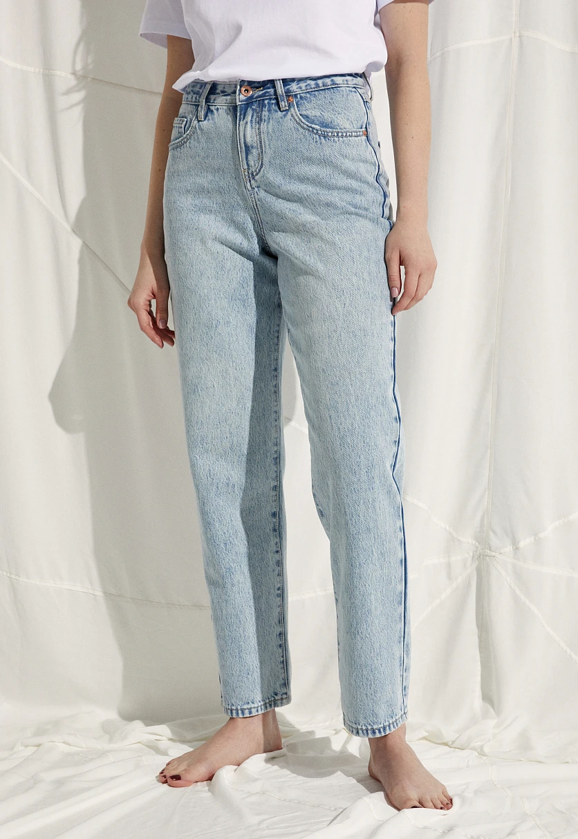 Джинсы straight fit женские, Модель FSC15035, Фото №2