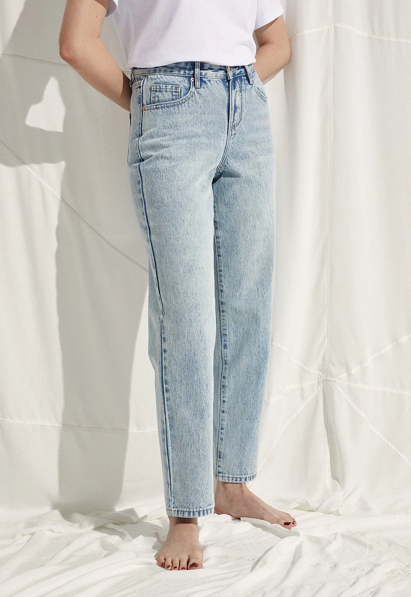 Джинсы straight fit женские, Модель FSC15035, Фото №3