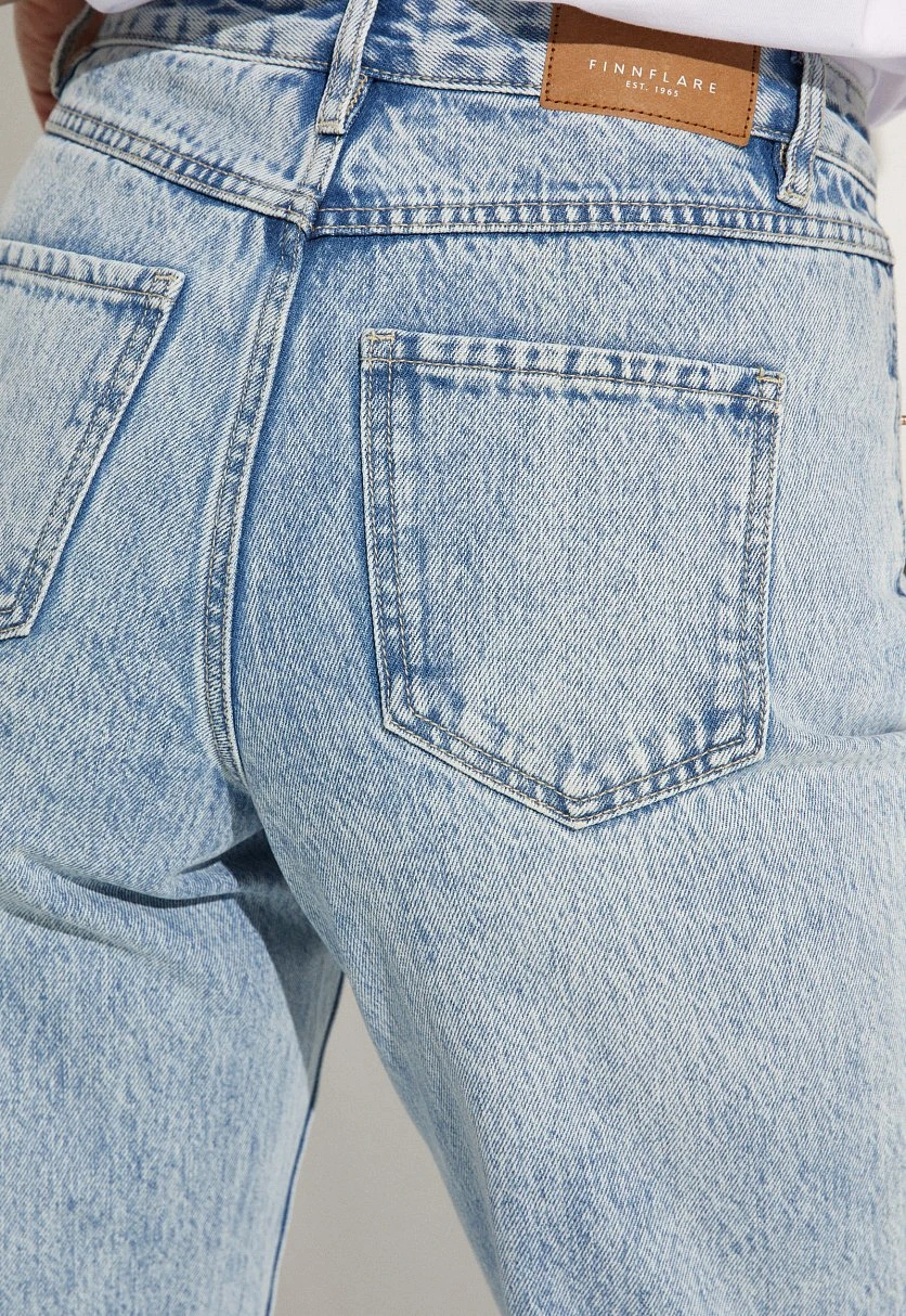 Джинсы straight fit женские, Модель FSC15035, Фото №5