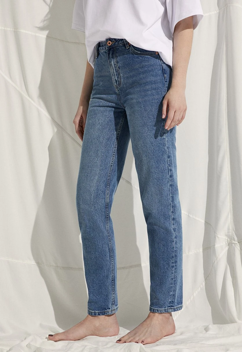 Джинсы tapered fit женские, Модель FSC15013, Фото №3