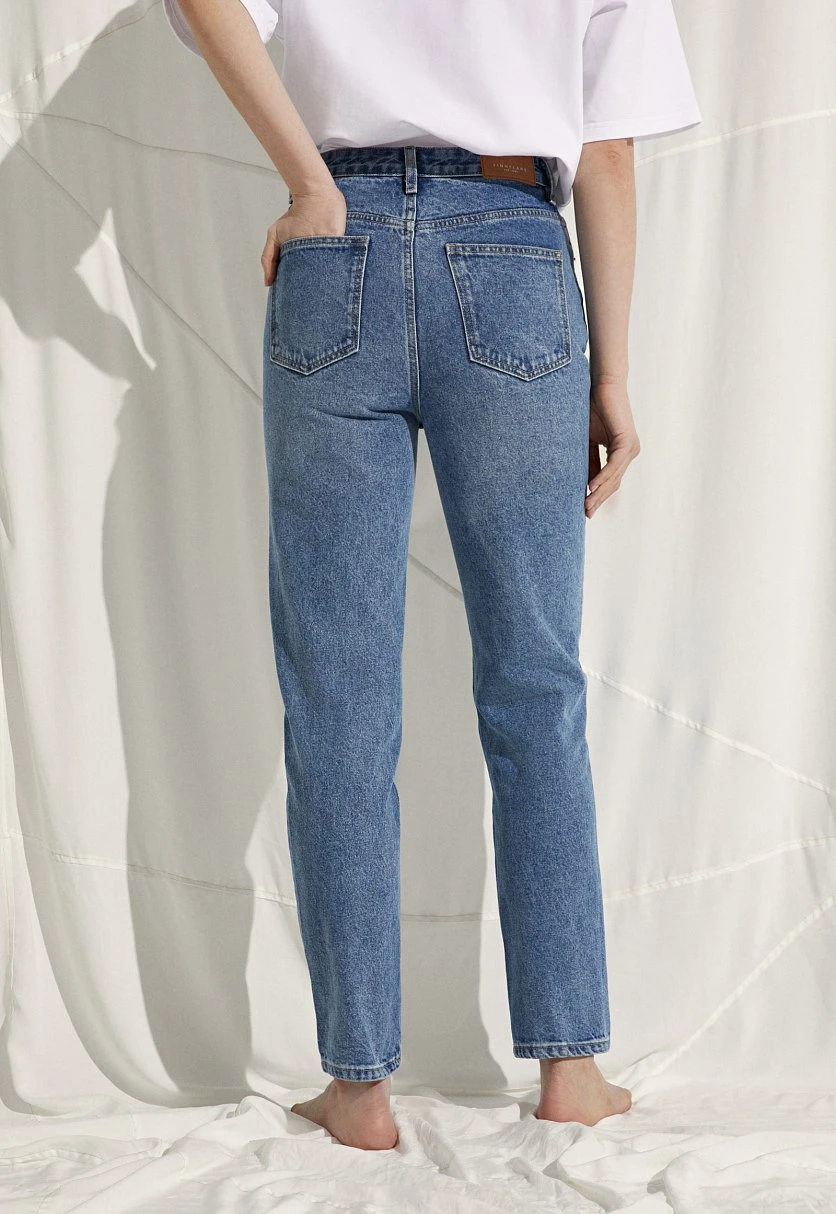 Джинсы tapered fit женские, Модель FSC15013, Фото №4