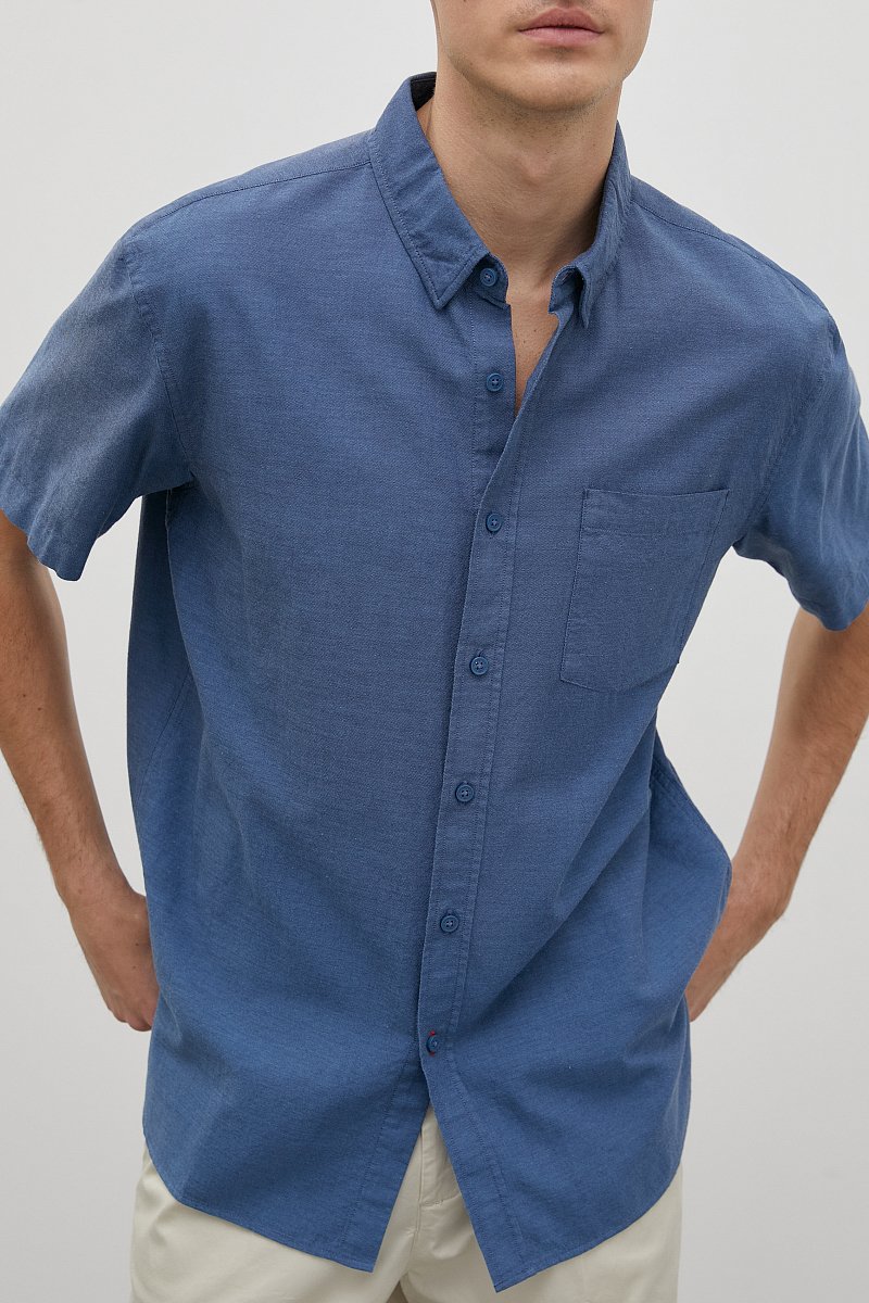 Рубашка из хлопка, Модель FSC21004, Фото №3