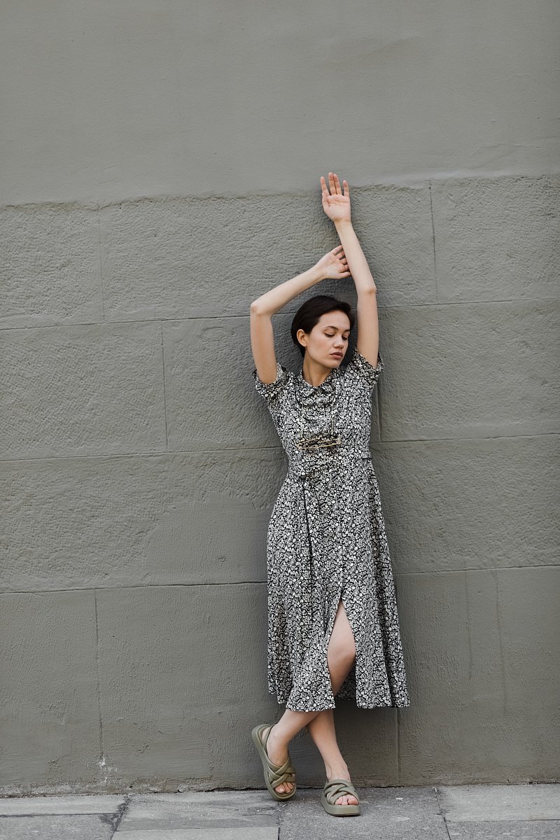 Платье женское из вискозы, Модель FSC110136, Фото №1