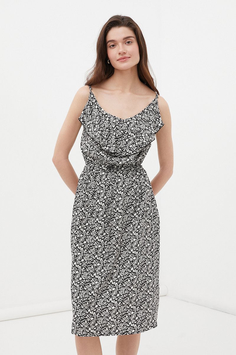 Платье женское из вискозы, Модель FSC110225, Фото №1