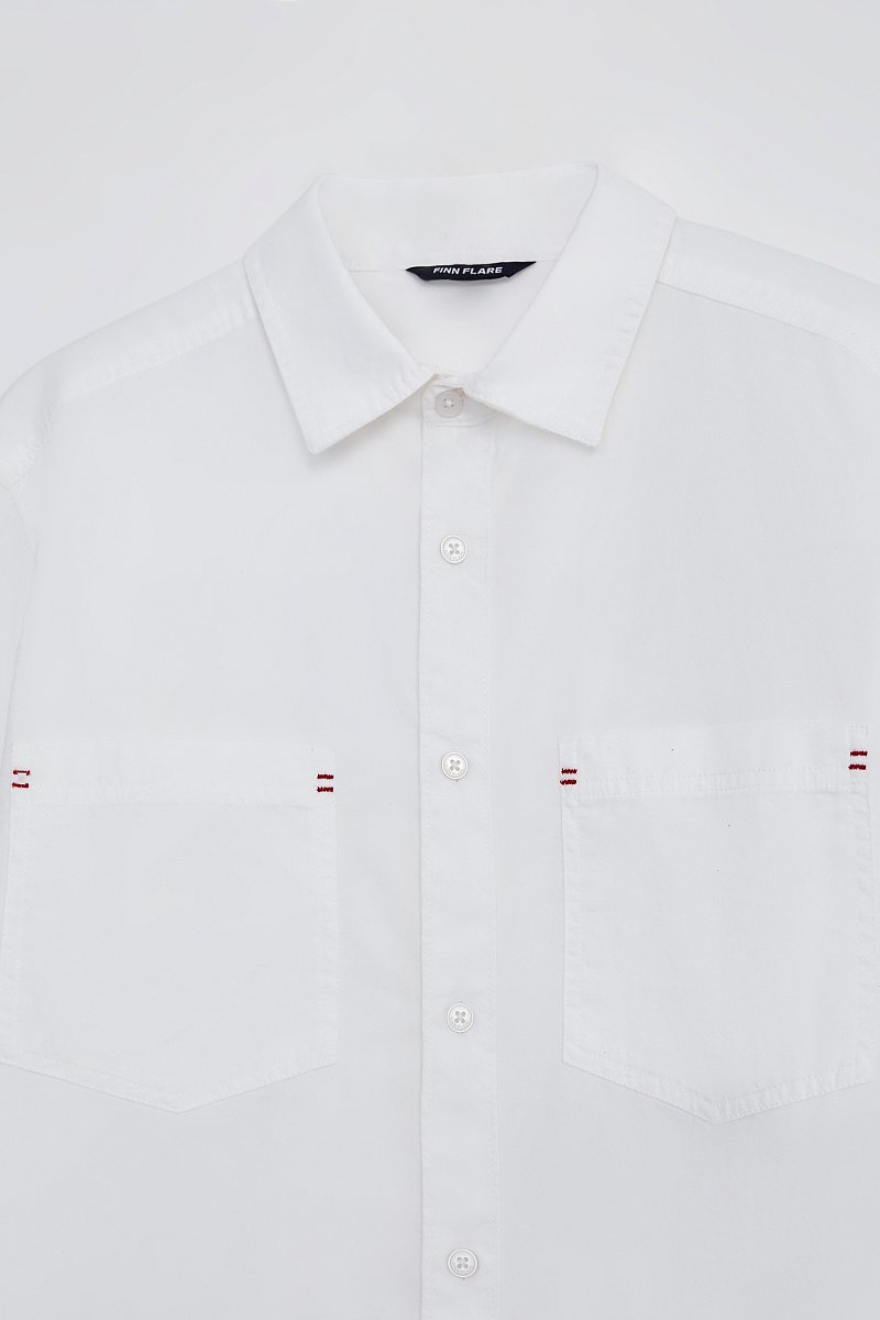 Рубашка из хлопка, Модель FSC21045, Фото №7