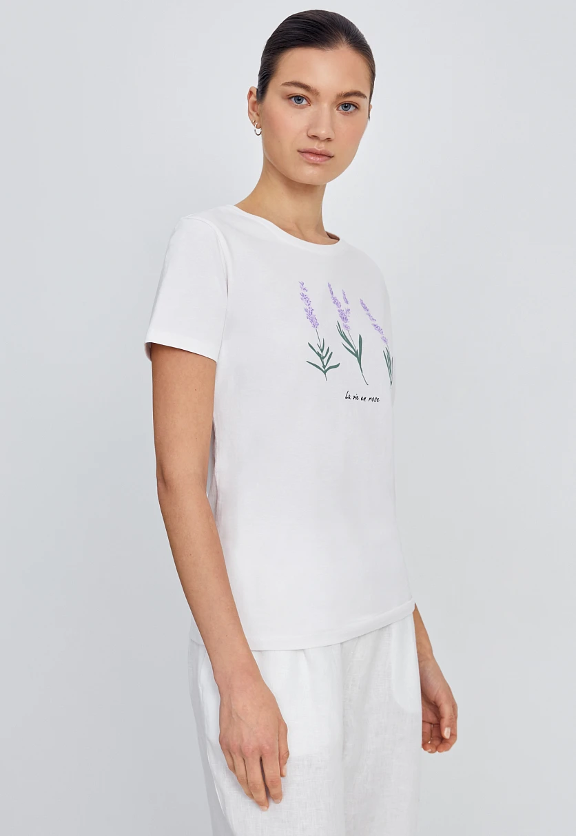 Футболка женская стиля casual, Модель FSC110178-3P, Фото №4