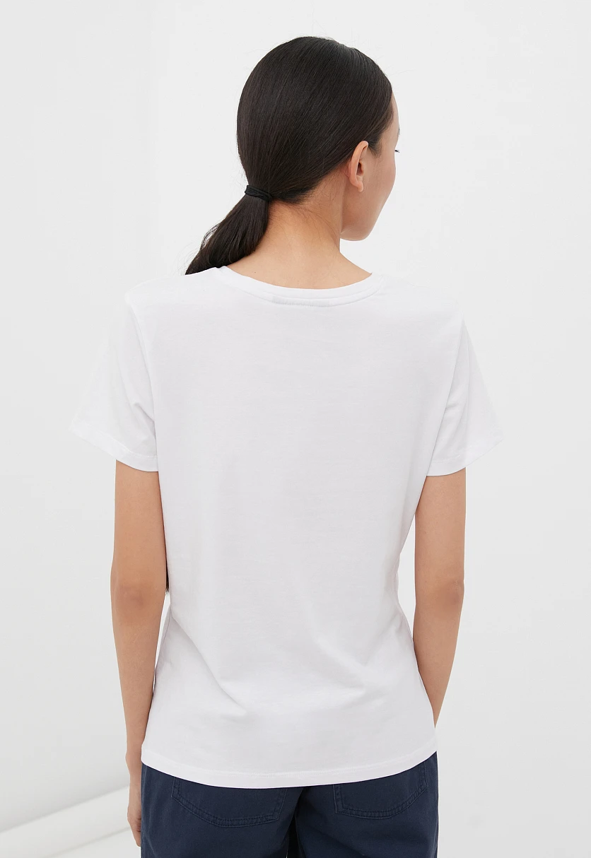 Футболка женская casual стиля, Модель FSC110178-4P, Фото №4